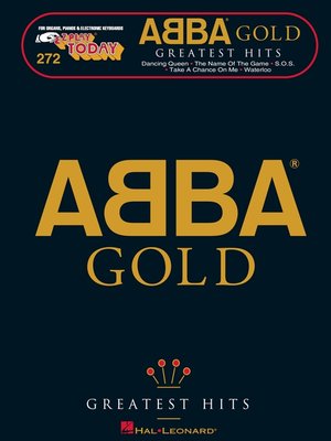 cover image of ABBA Gold--Greatest Hits (Songbook)